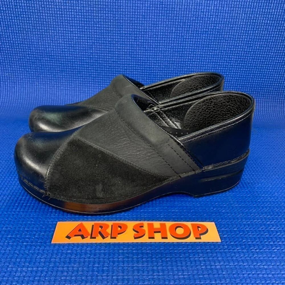 DANSKO Professionals Clogs Women`s Size 7.5 - 8 - Black Shoes 117360202